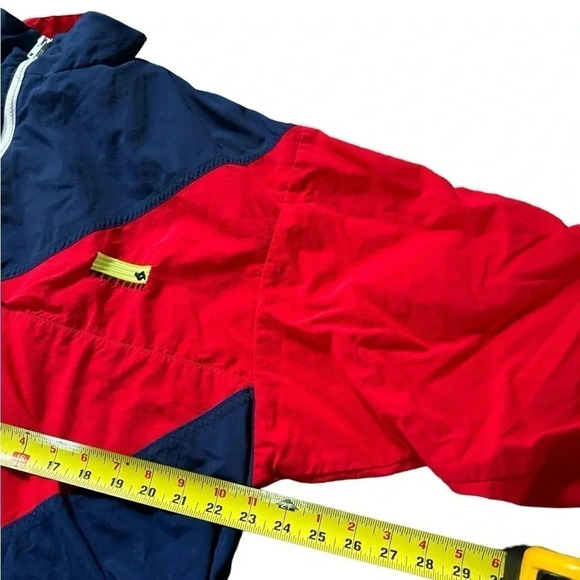 Vintage Sandsnake Brentwood Volleyball Nylon Windbreaker Size Small - Picture 2 of 5